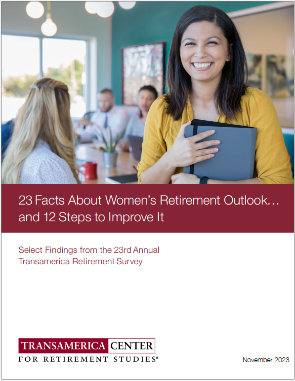 23rd Women&#39;s Retirement Outlook Fact Sheet 2023